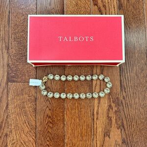 Talbots Gold-Tone Statement Necklace